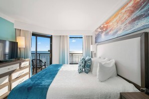 3 bedrooms, iron/ironing board, travel crib, WiFi - Updated & Oceanfront 3BR W/ Waterpark & Views! (Myrtle Beach)