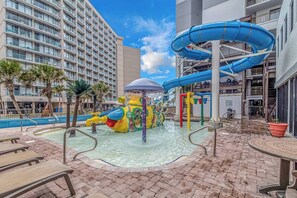 Indoor pool - Updated & Oceanfront 3BR W/ Waterpark & Views! (Myrtle Beach)