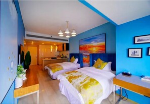 Suite économique | 1 chambre, espace de travail pour ordinateurs portables