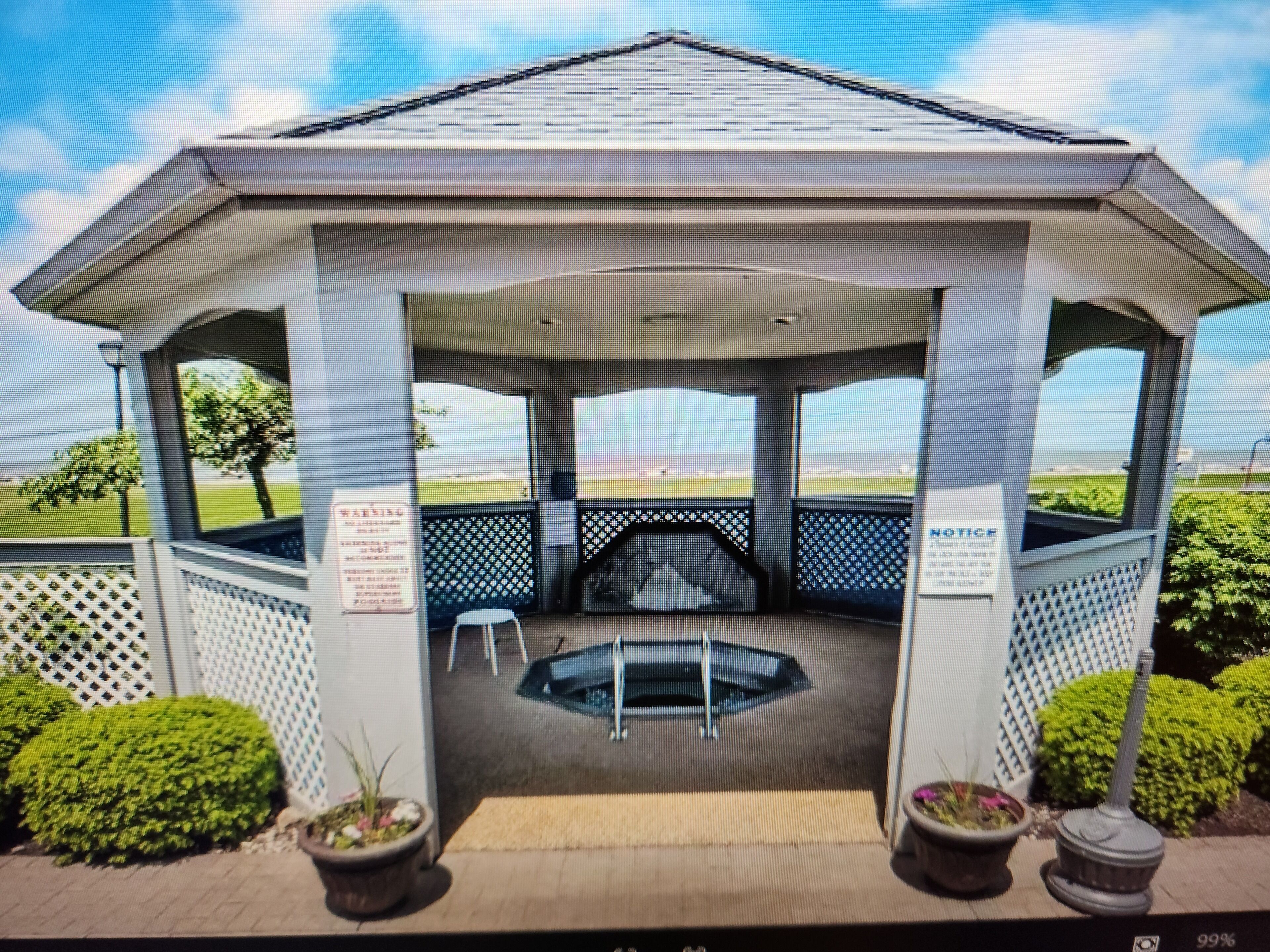 Overnattingsstedets uteområder