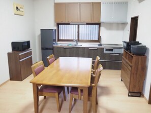 Basic Room, 2 Bedrooms, Non Smoking, Kitchen | Living area - Japanese style private house residence A (Okuma)