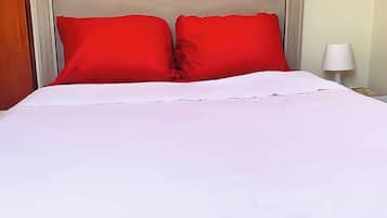 2 bedrooms, in-room safe, iron/ironing board, WiFi