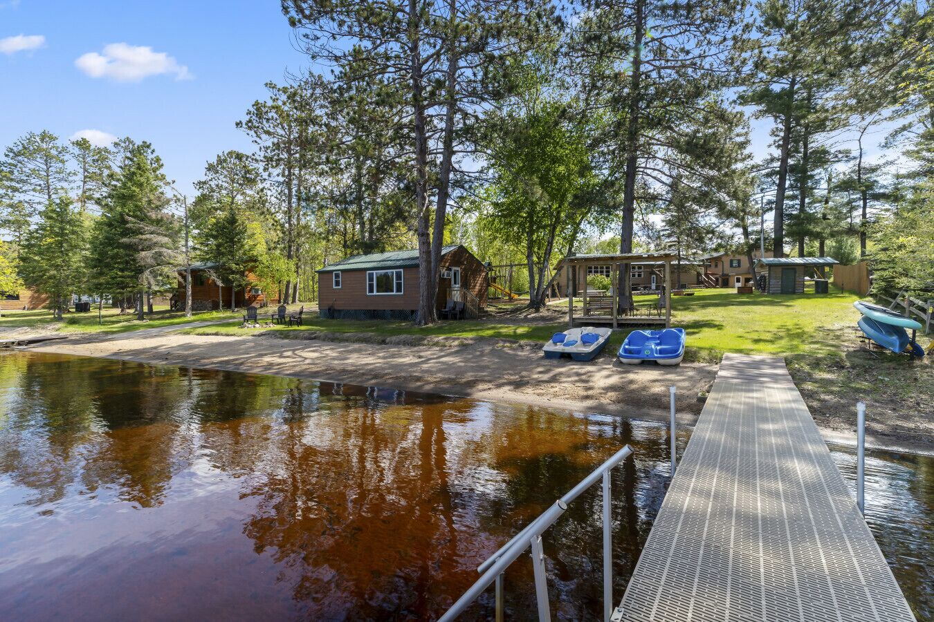 Overnattingsstedets uteområder