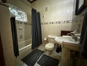 Handdoeken, zeep, toiletpapier