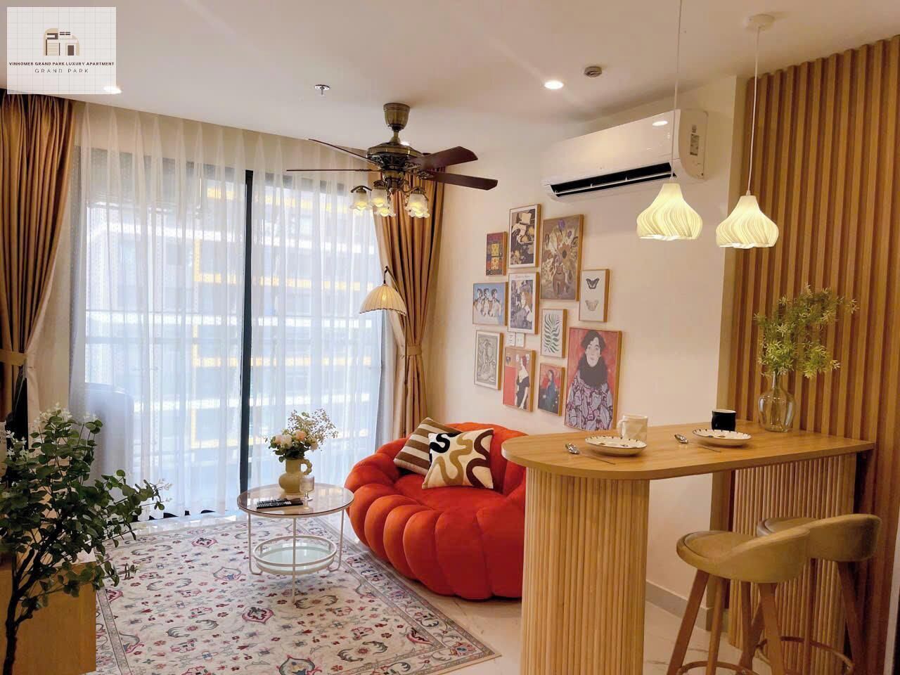 Căn hộ Grand, 1 phòng ngủ, ban công, quang cảnh thành phố | Quang cảnh từ phòng
