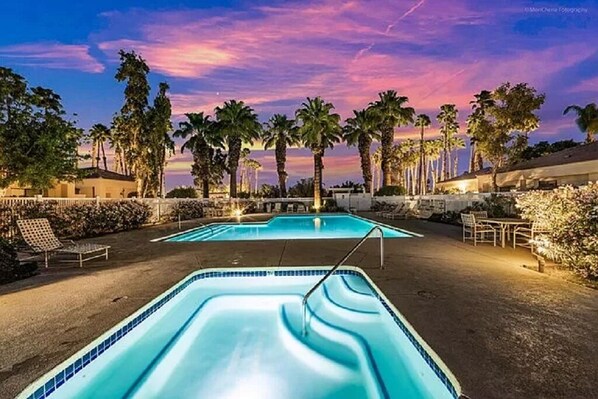 Außenpool, beheizter Pool