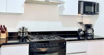 Centrally located house in private San Pedro Garza, ideal for business or family travel.