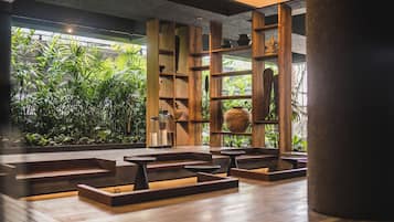 Sala de estar en el lobby
