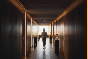 Interior entrance