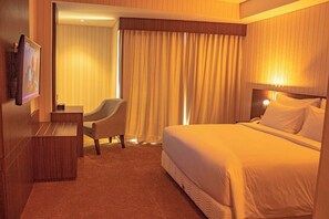 1 quarto, frigobar, Wi-Fi de cortesia, roupa de cama