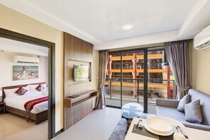 Living area - One bedroom Condo in Naiharn P209 (Rawai)