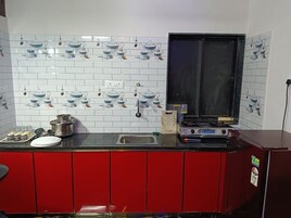 Familienzimmer, Balkon | Gemeinschaftsküche