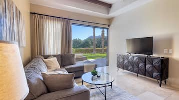 Smart TV, video games, foosball, table tennis