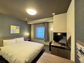Desk, laptop workspace, free WiFi, bed sheets - HOTEL ROUTE-INN Grand NAGOYA FUJIGAOKA EKIMAE (Nagoya)