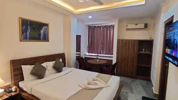 Wi-Fi de cortesia, roupa de cama