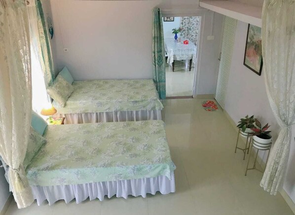 1 bedroom, bed sheets - Cozy 1-bedroom cottage in Dibrugarh (Dibrugarh)