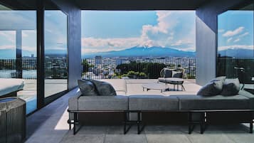 Suite Studio Luxe, non-fumeur, sauna (Penthouse) | Vue de la chambre