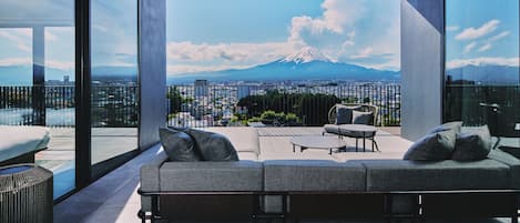 Suite Studio Luxe, non-fumeur, sauna (Penthouse) | Vue de la chambre