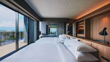 奢華開放式套房, 非吸煙房, 桑拿 (Penthouse) | 房內夾萬、遮光窗簾/窗簾、熨斗/熨衫板、免費 Wi-Fi