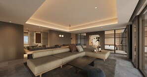 Luxury Twin Room, Non Smoking, Sauna | 1 bedroom, in-room safe, blackout drapes, iron/ironing board