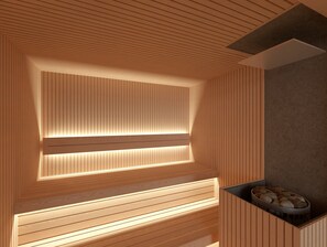 Luxury Room, Non Smoking, Sauna (suite Bunk) | 1 bedroom, in-room safe, blackout drapes, iron/ironing board