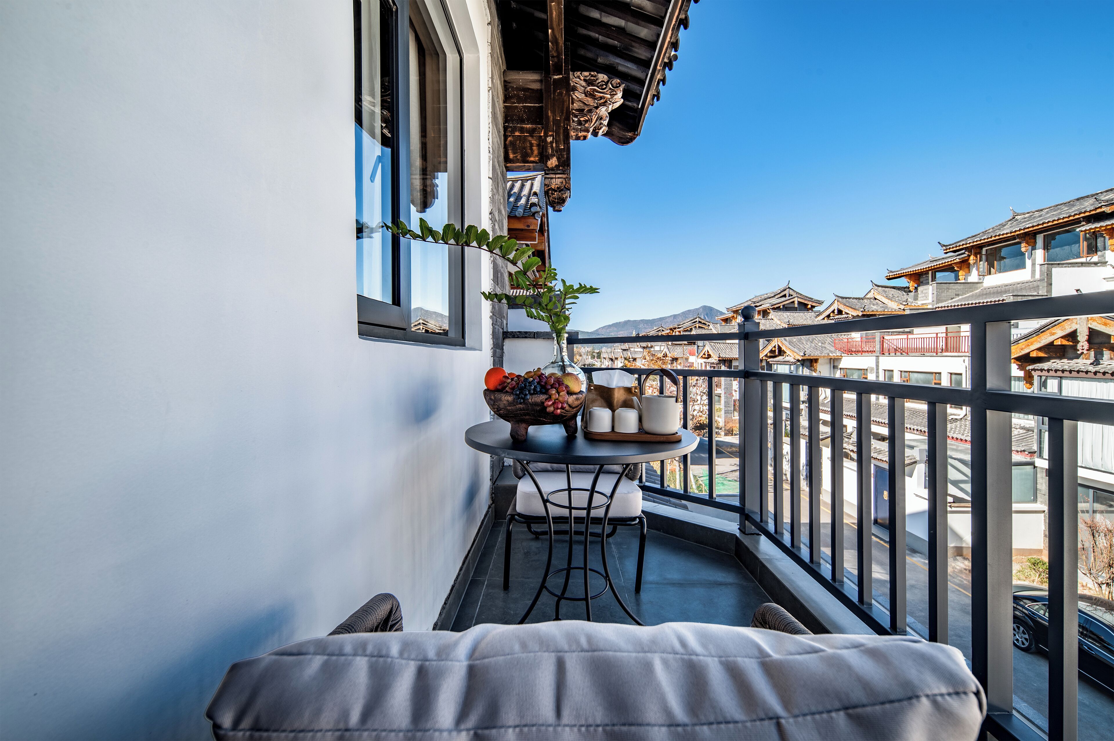 Chambre Double Économique, balcon, vue montagne | Balcon