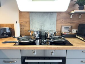 Private kitchen - NEW! Central and modern apartment in top location & close to the Dümmer (Lemförde)