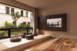 Phòng 2 giường đơn phong cách cổ điển | Quang cảnh từ phòng