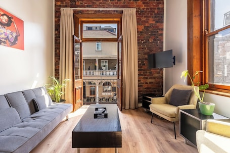 74-inch Smart TV with digital channels, Netflix, streaming services