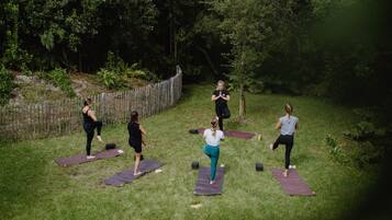 Quarto casal superior, vista para o jardim | Vista para o jardim