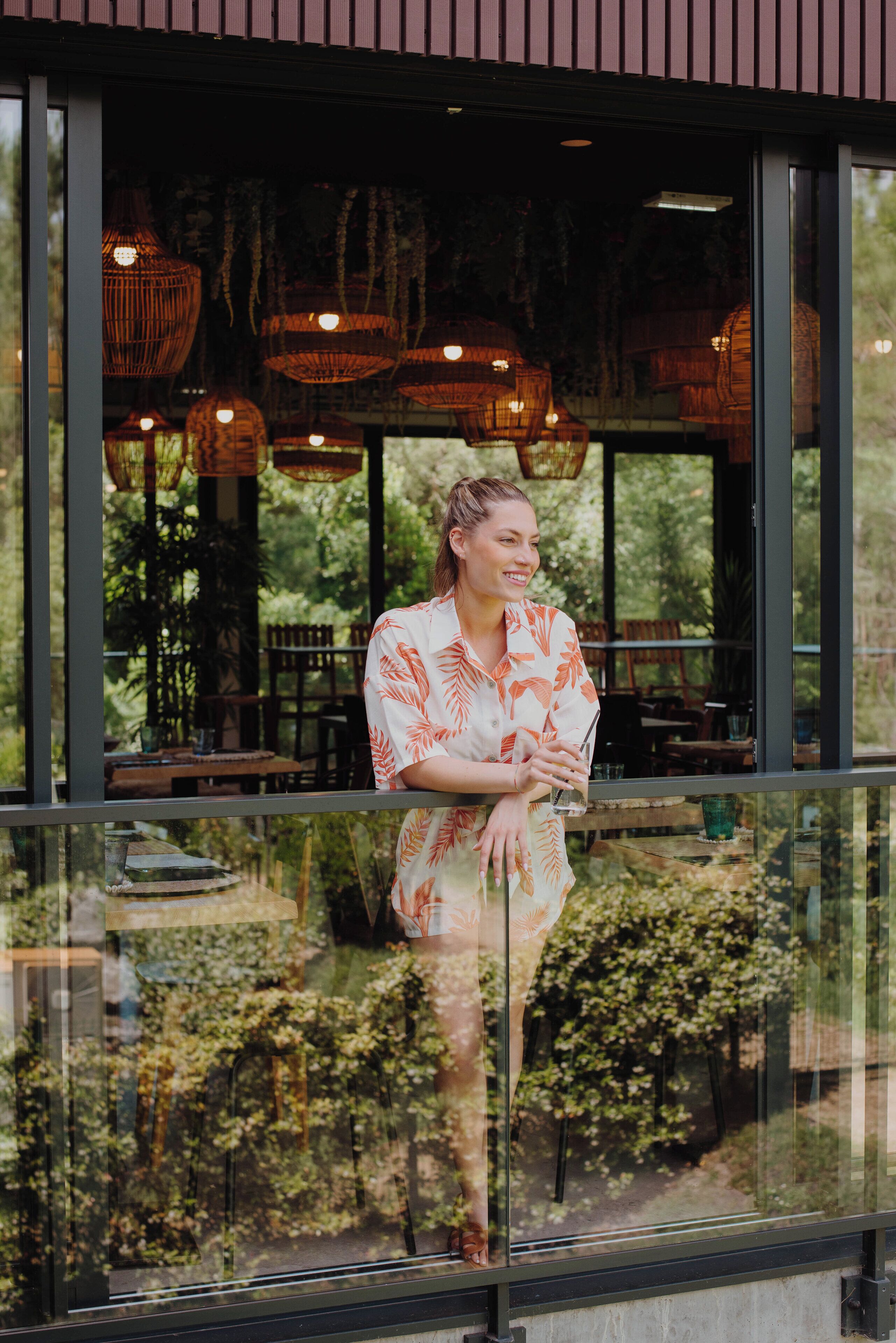 Con vista al jardín 