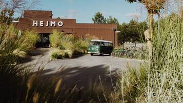 Fachada de la propiedad