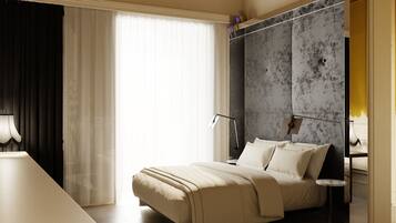 Exclusive Suite | 1 bedroom, in-room safe, blackout curtains, soundproofing