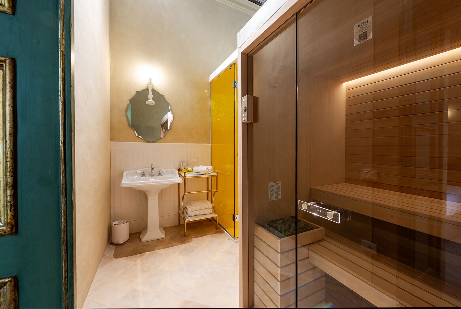 Presidential-Suite, Sauna | Badezimmerausstattung