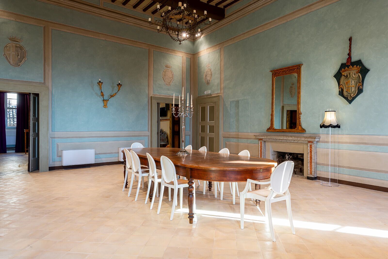 Sala de estar en el lobby