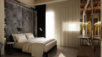 1 camera, minibar, una cassaforte in camera, tende oscuranti