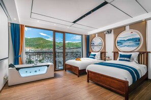 Eenvoudige Twin kamer, roken, privébadkamer | Gratis wifi