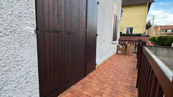 Fachada de la propiedad