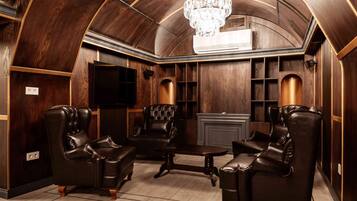 Sala de estar en el lobby