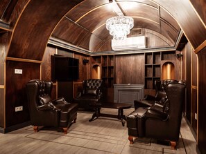 Sala de estar en el lobby