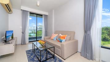 Design Condo, Balcony, Garden View | View from room