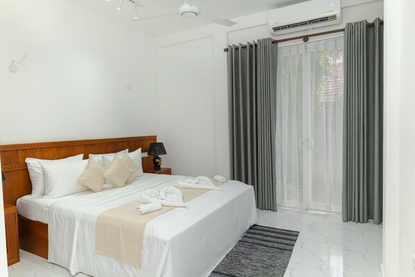 Appartement Confort, plusieurs lits, patio