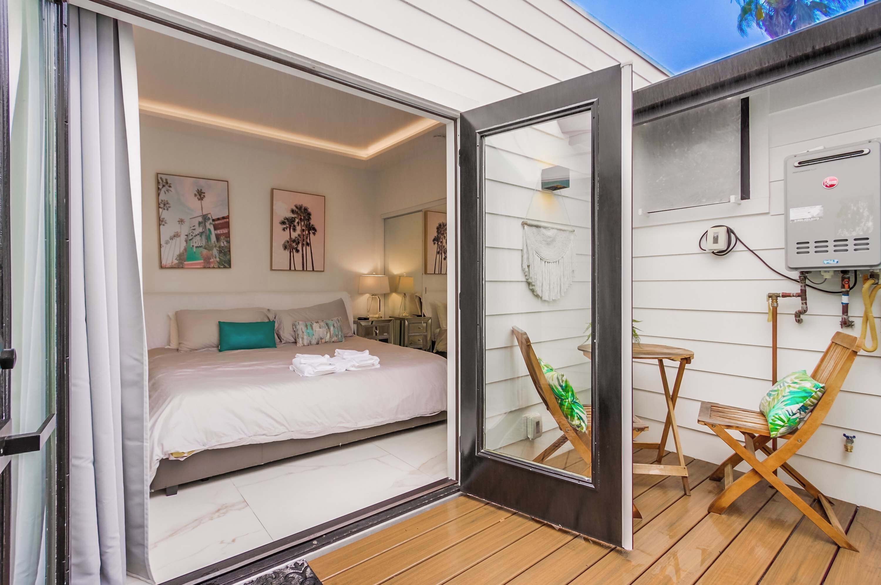 1 chambre, fer et planche à repasser, Wi-Fi, draps fournis