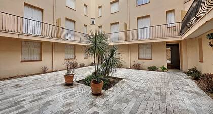 2-room apartment 100m from the beach, 4 people
