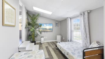 2 chambres, fer et planche à repasser, accès au Wi-Fi (inclus)