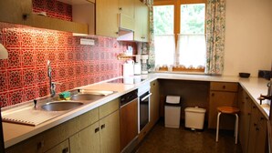 Kaffetrakter/tekoker, ovn, kokeplater og oppvaskmaskin
