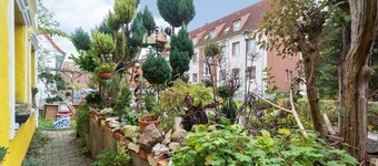 Charmante Ferienwohnung in Wismar mit Garten