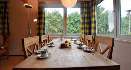 Luxuriöse Ferienwohnung in Boddin mit Garten