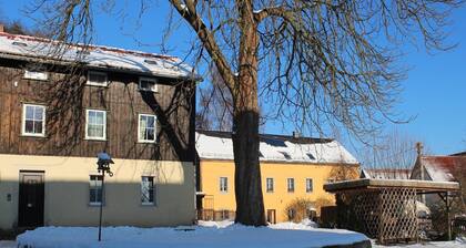 Wohnung in Weibig mit Garten