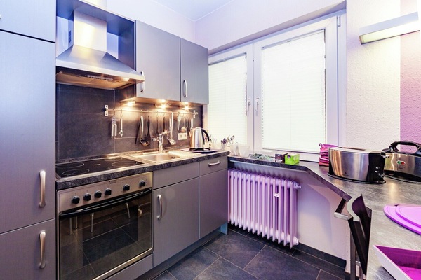 Kühlschrank, Ofen, Herdplatte, Geschirrspüler